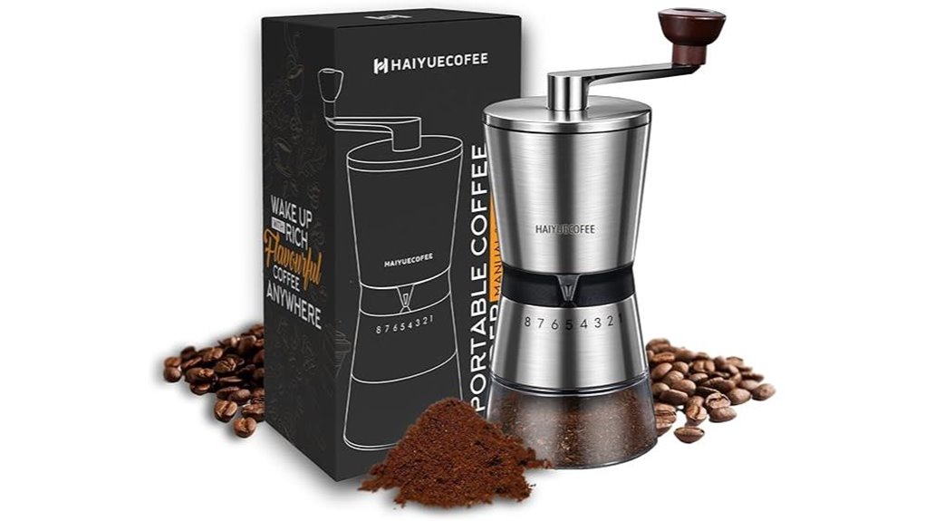 manual ceramic burr grinder