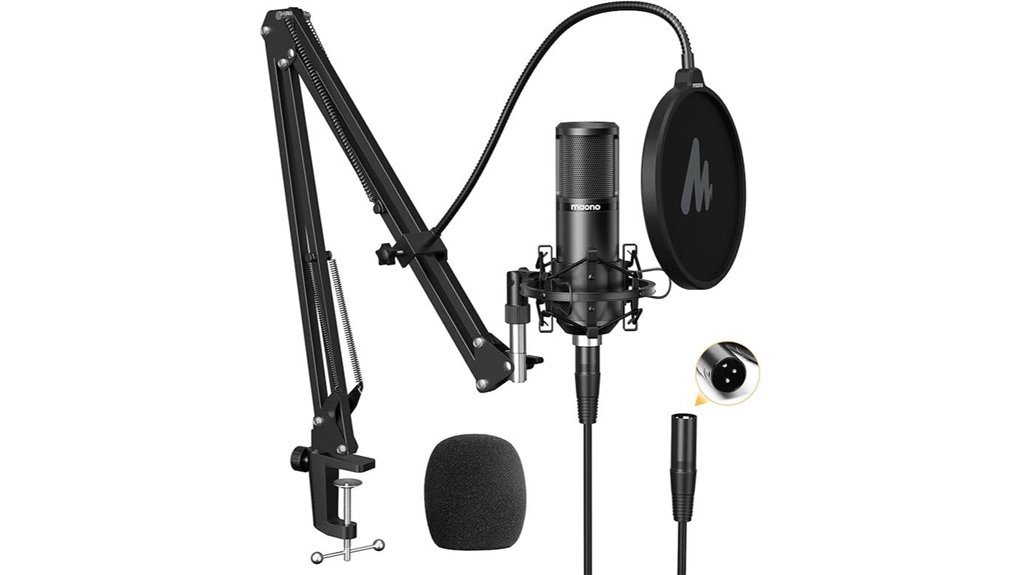 maono pm320s cardioid xlr condenser