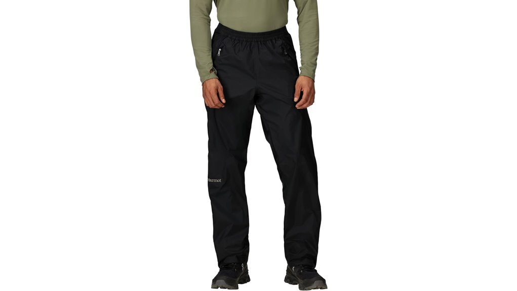 marmot waterproof eco zippered pants