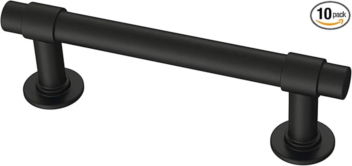 matte black 3 inch cabinet pulls