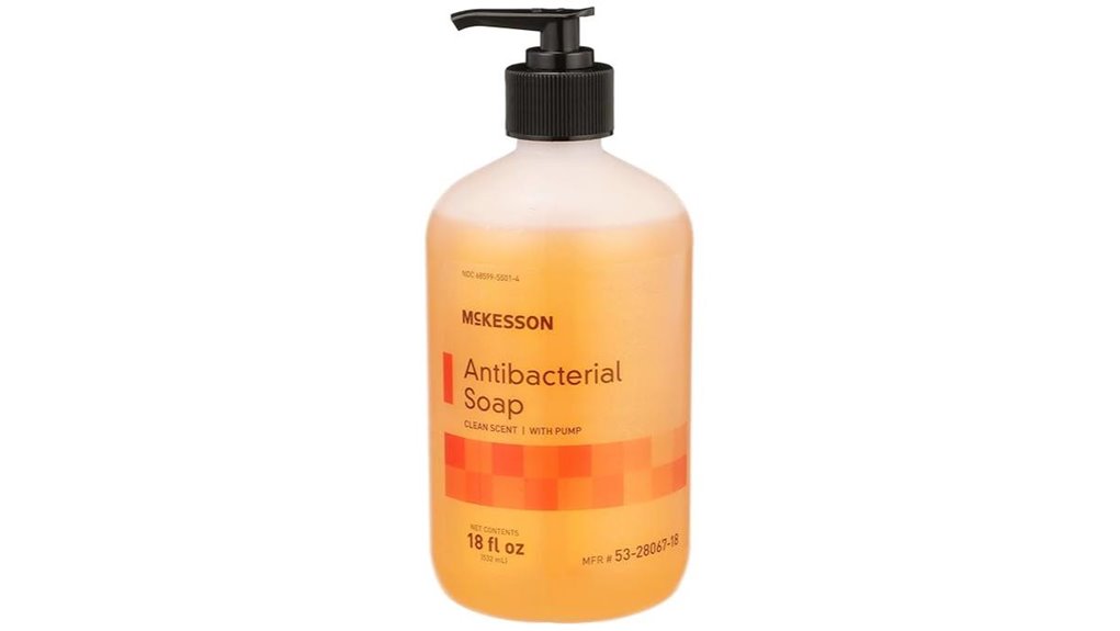 mckesson 18 oz antibacterial handsoap
