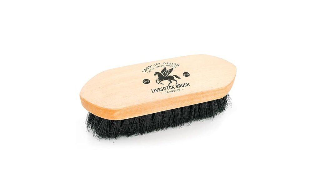 medium livestock grooming brush