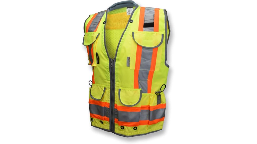medium two tone engineer vest