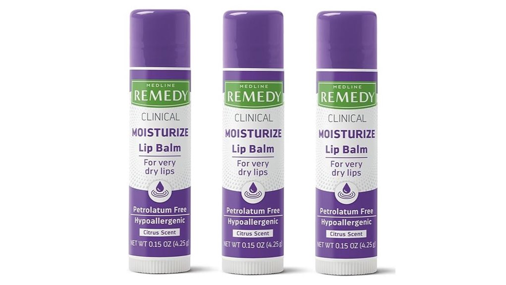 medline citrus lip balm pack