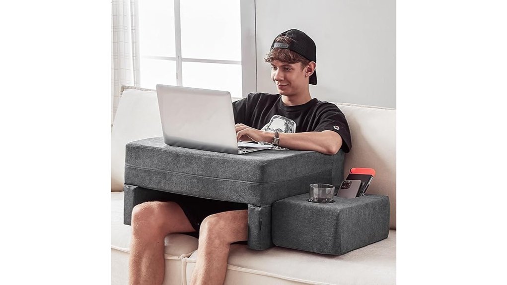 memory foam lap desk
