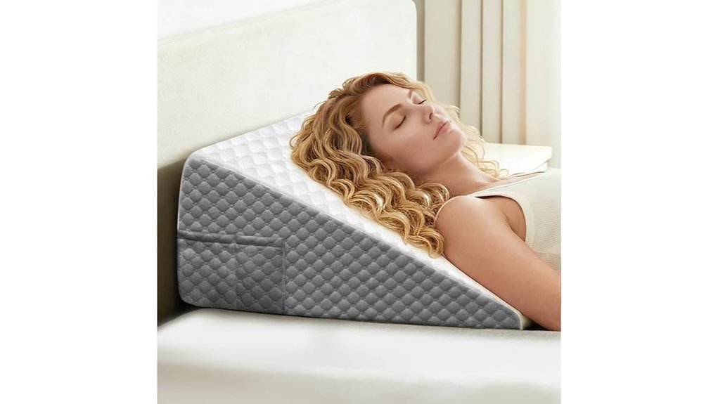 memory foam wedge for reflux