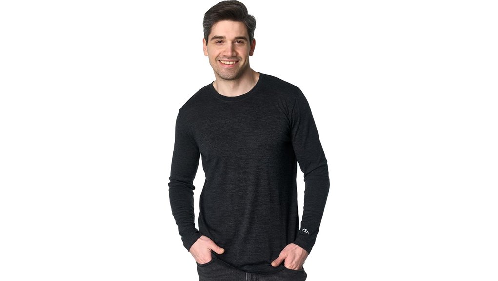 men s 100 merino wool baselayer