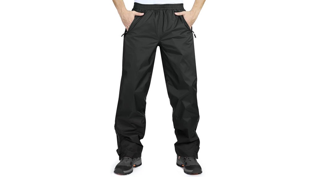 men s 33 000ft waterproof windproof rainpants