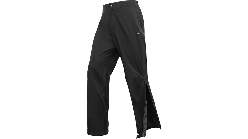 men s breathable waterproof rainpants