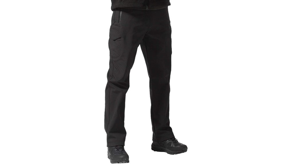 men s fleece lined softshell cargo