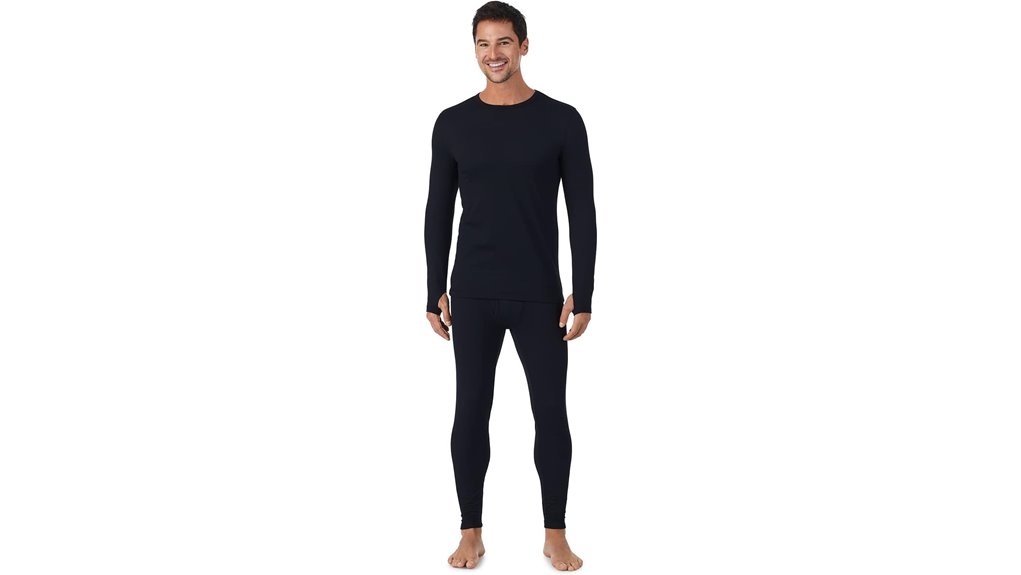 men s heavyweight fleece lined thermal