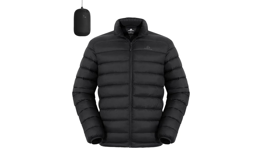 men s lightweight insulated puffer