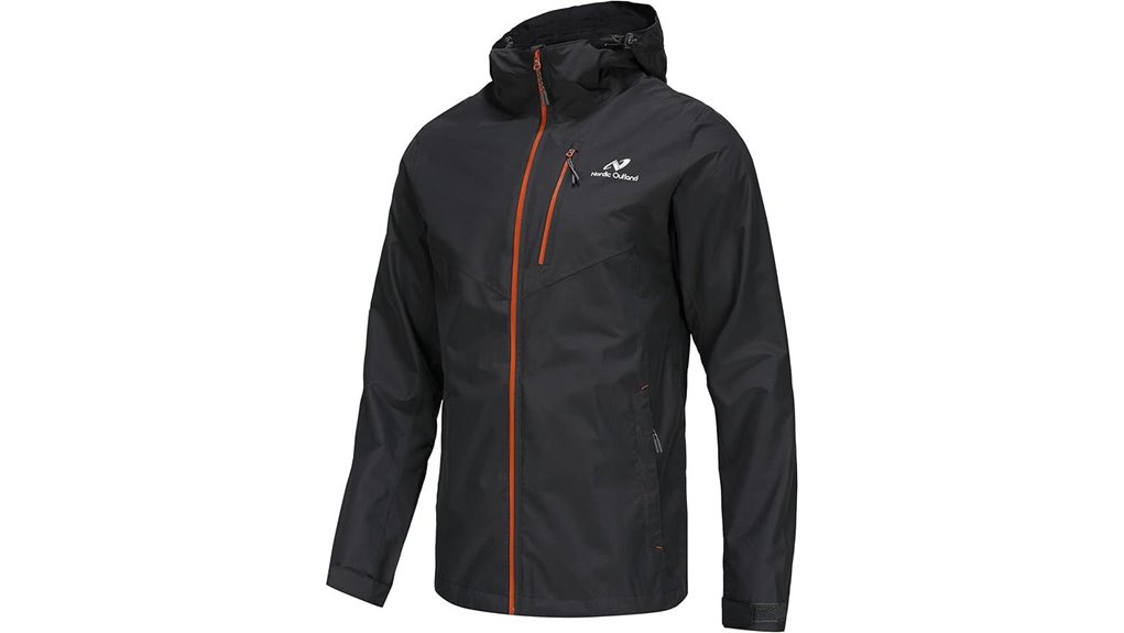 men s lightweight waterproof hiking jacket