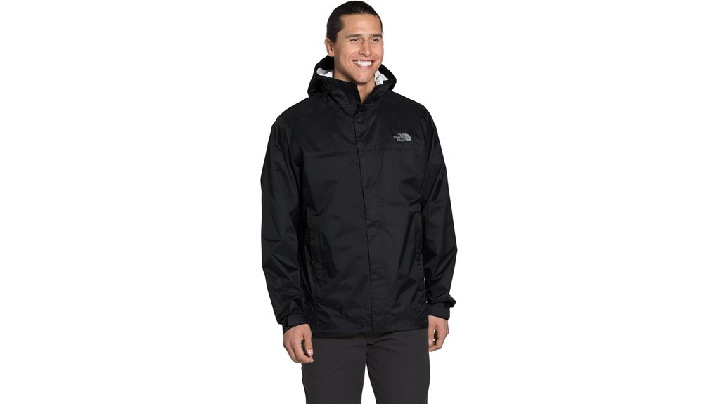 men s north face rain jacket