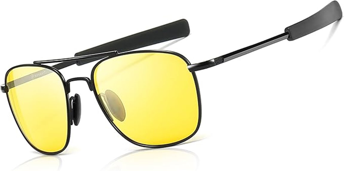 men s polarized military aviators