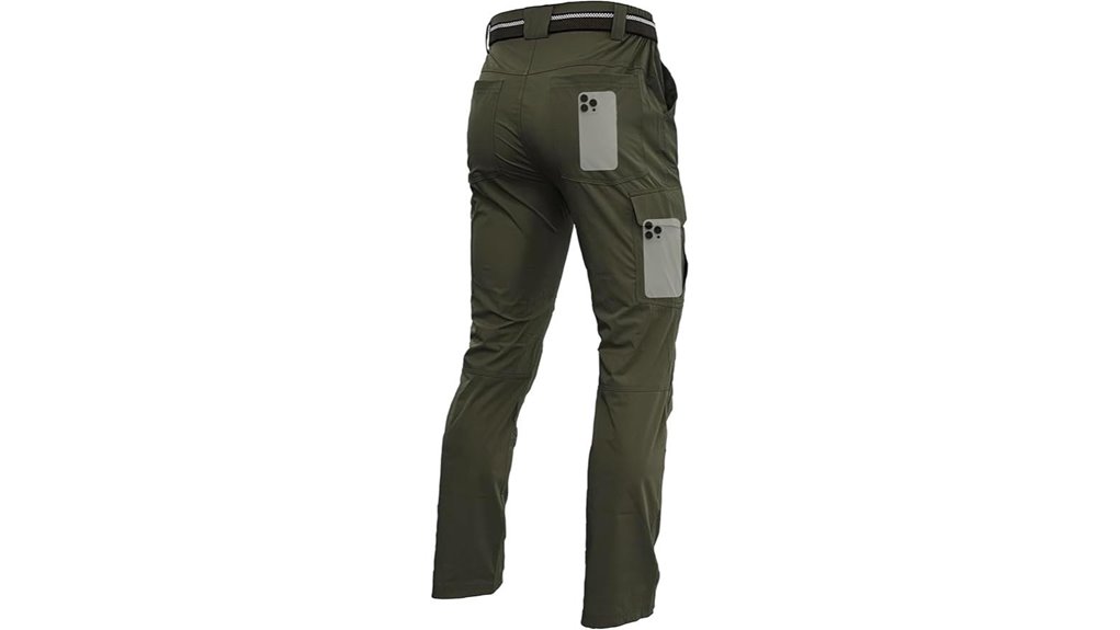 men s quick dry stretch hiking cargo