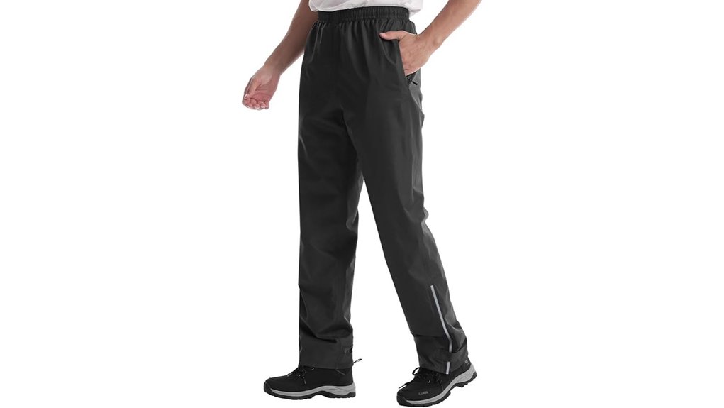 men s waterproof lightweight rainpants