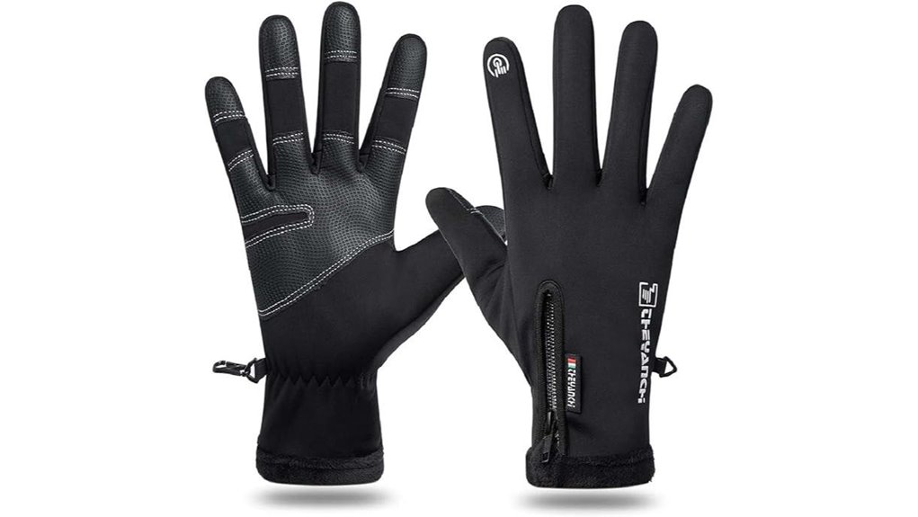 men s waterproof touchscreen winter gloves