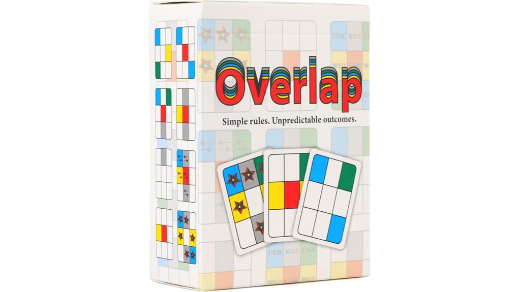 mensa recommended overlapping strategy game