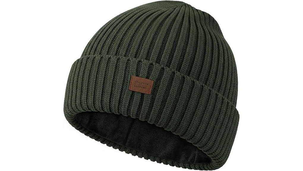 merino wool thermal beanie