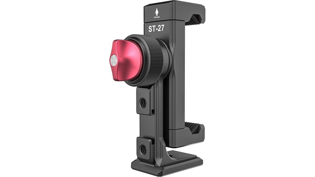 metal phone tripod mount