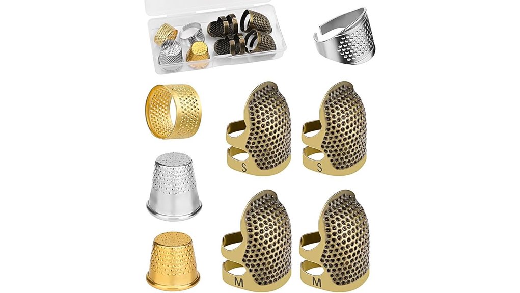 metal sewing thimble kit