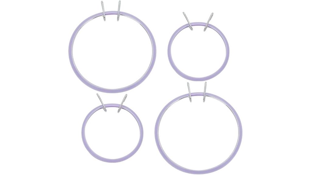 metal spring embroidery hoops