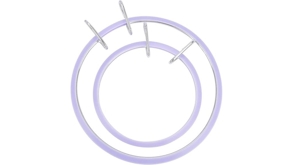 metal spring tension embroidery hoop