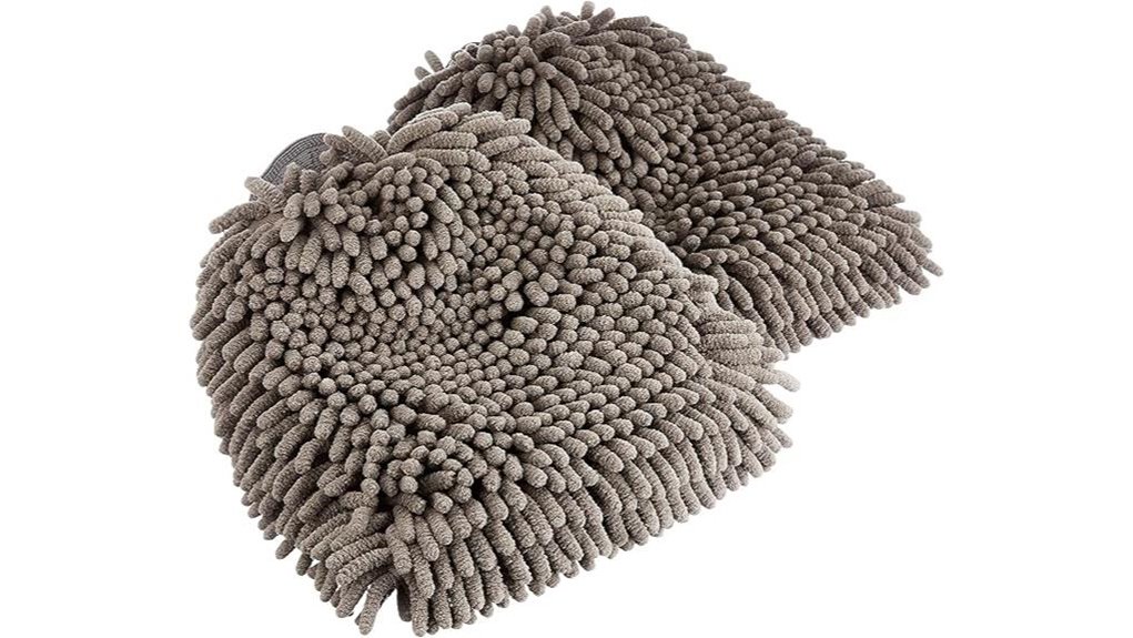 microfiber car wash mitts