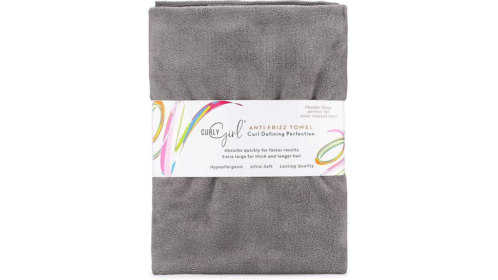 microfiber curly hair drying towel