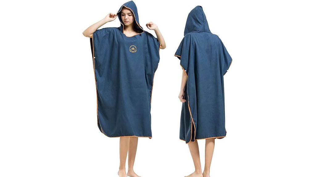 microfiber surf poncho changing robe