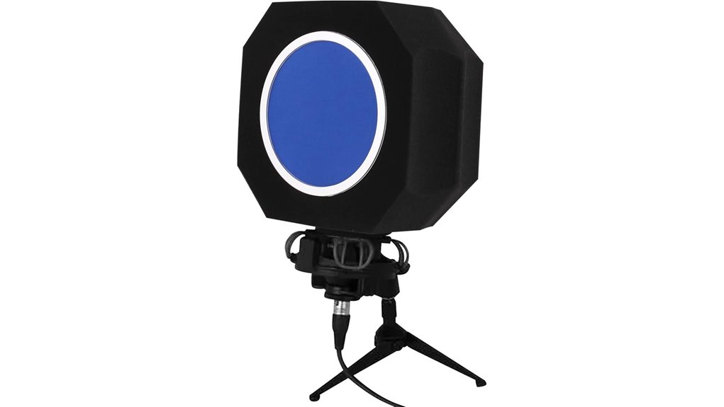 microphone isolation pop filter shield