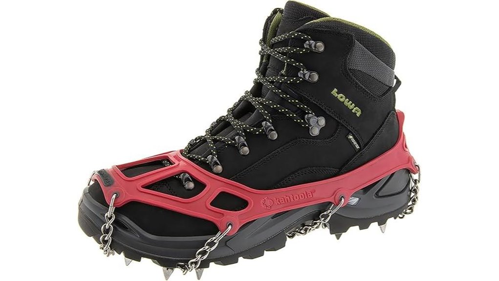 microspikes winter hiking traction
