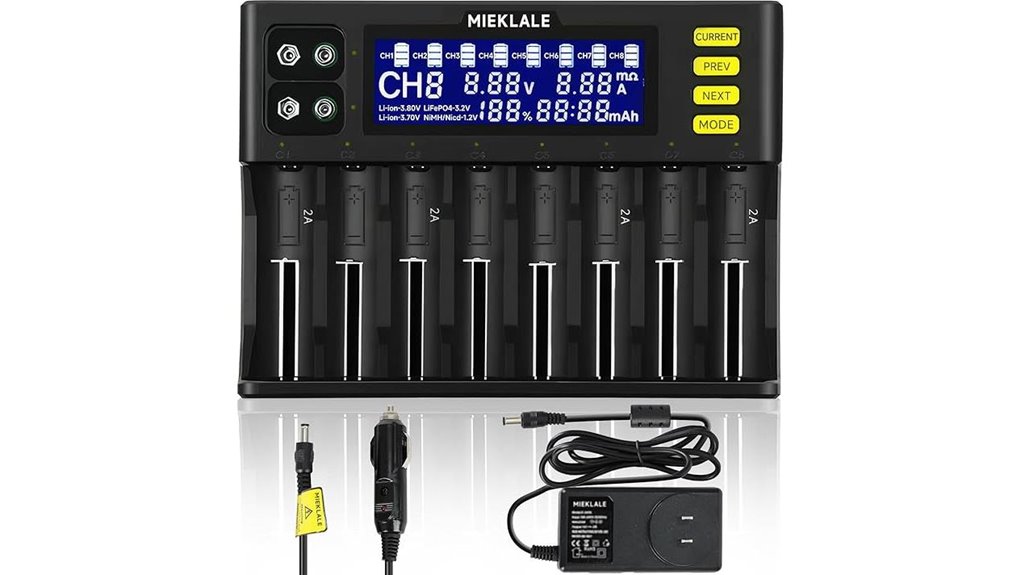 mieklale 8 2 smart charger