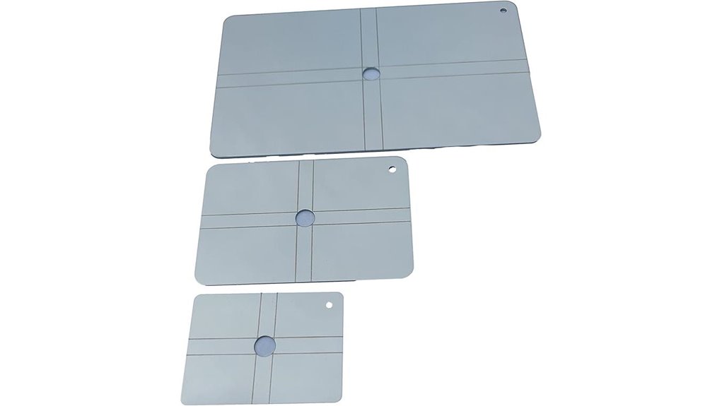 military grade stainless steel signal mirror