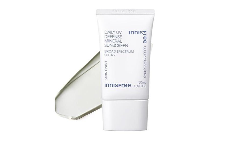 mineral daily uv sunscreen