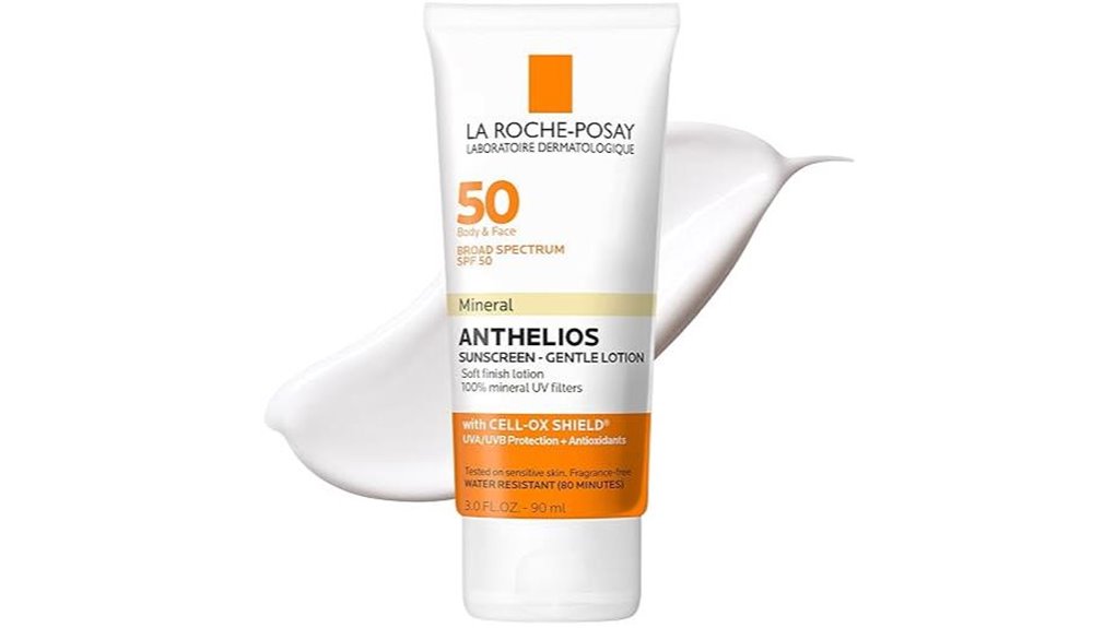 mineral spf 50 gentle lotion