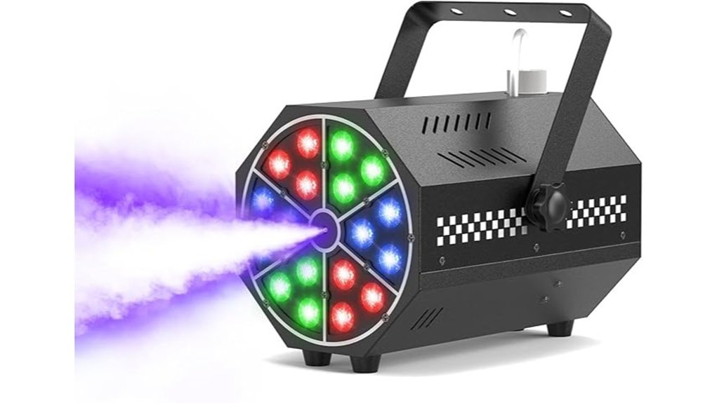 mini 500w rgb fog machine