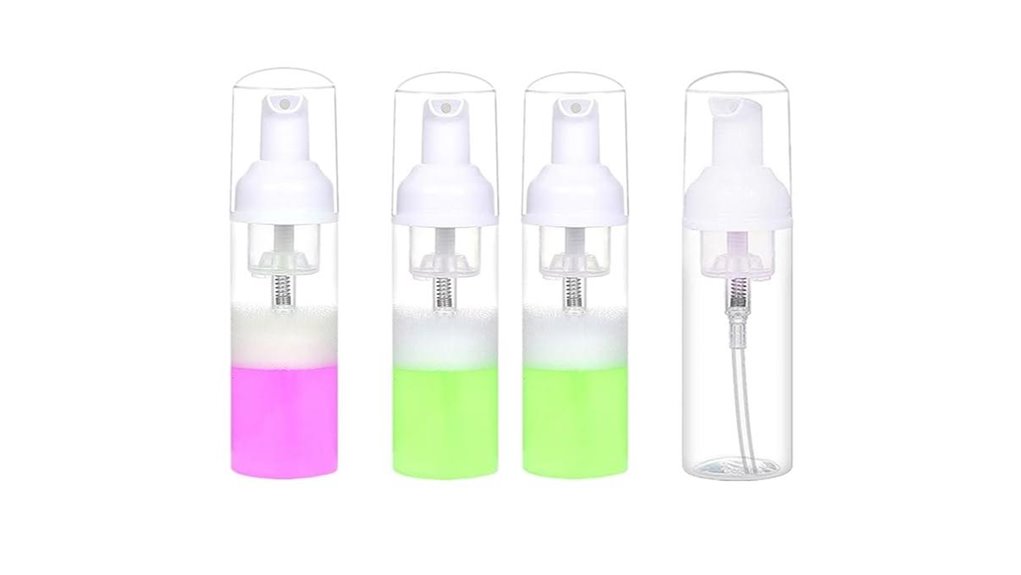 mini 60ml foaming soap dispensers