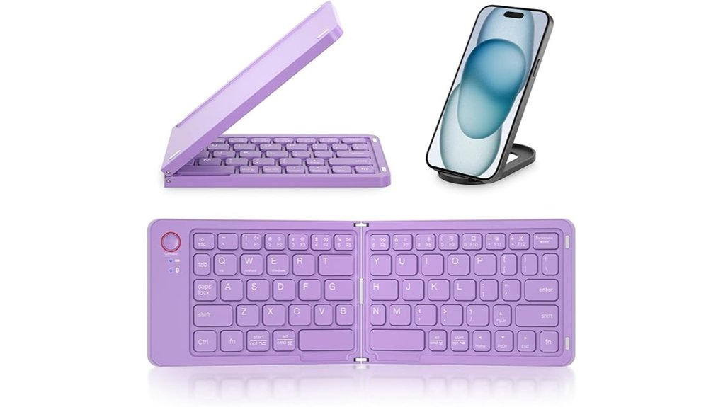 mini foldable bluetooth keyboard