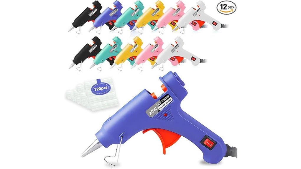 mini hot glue gun kit