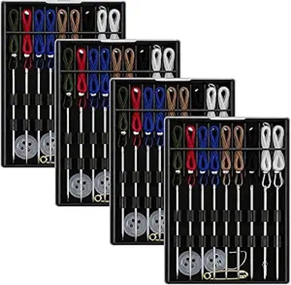 mini pre threaded sewing kit