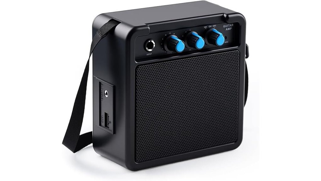 mini rechargeable 5w guitar amp