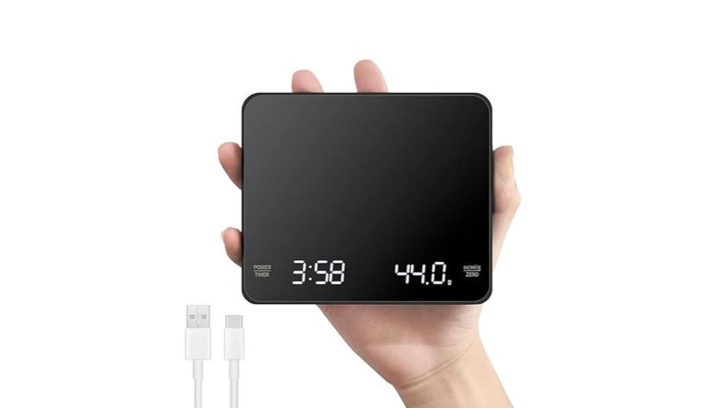 mini rechargeable espresso scale