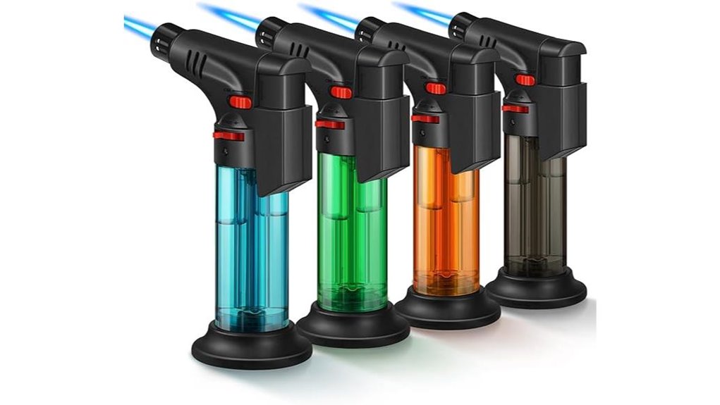 mini refillable windproof jet torch