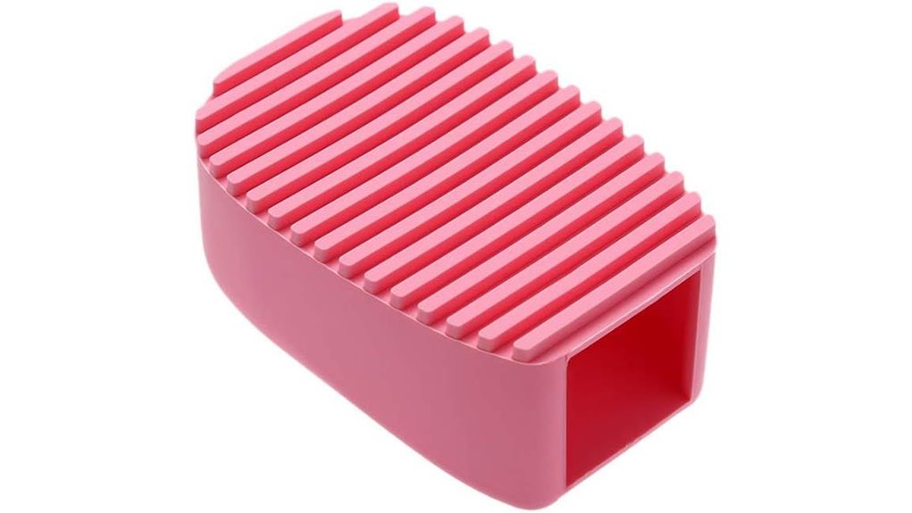 mini silicone candy colored scrubber