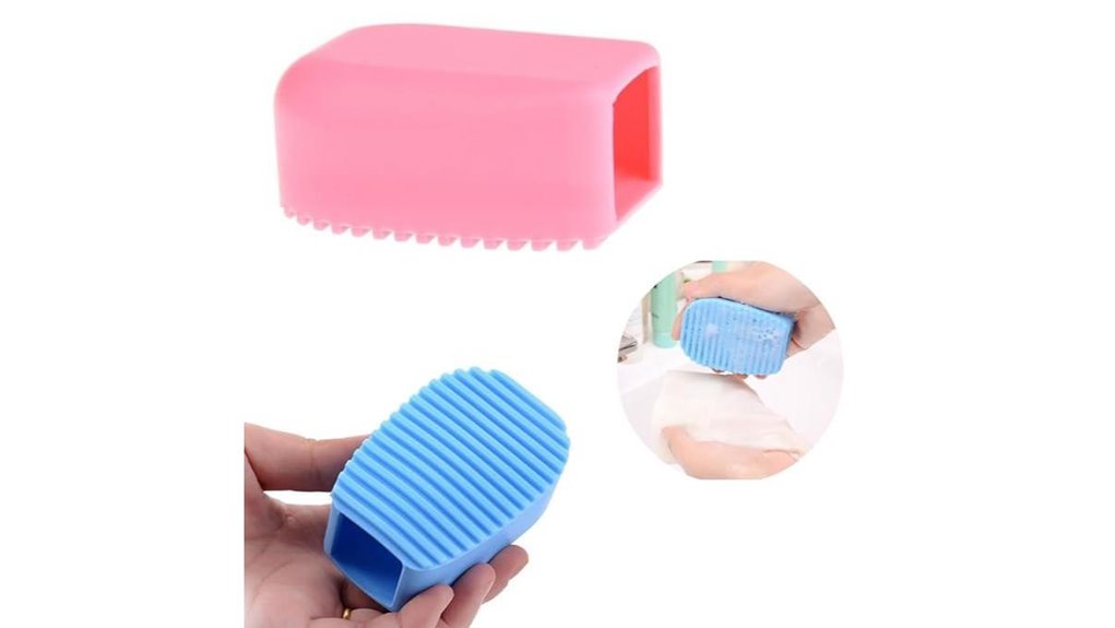 mini silicone handheld washboards