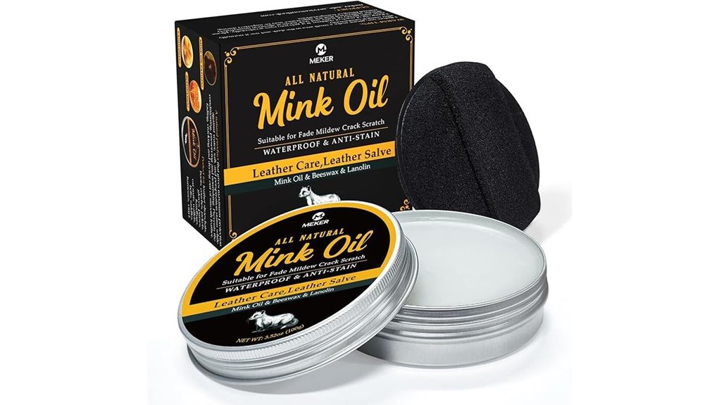 mink oil leather conditioner