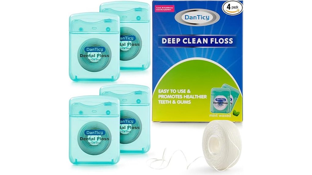 mint waxed floss pack