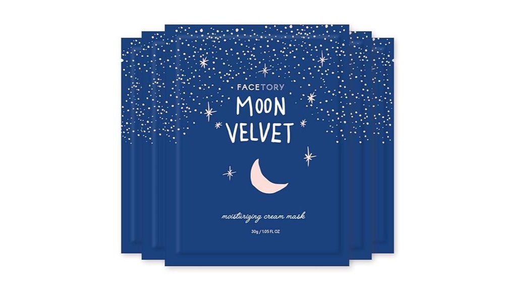 moisturizing velvet moon sheet masks